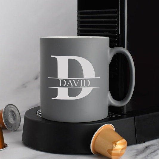 Personalised Initial & Name Mug Gifts Ideas Presents For Mum Dad Birthday Christmas Mothers Fathers Day