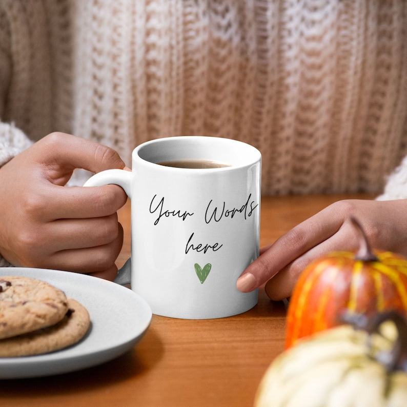 Custom Christmas Photo Mug for Mom,Unique Holiday Gift, Personalized Coffee Cup with Your Photo & Message,Perfect for Festive Cheer Moments